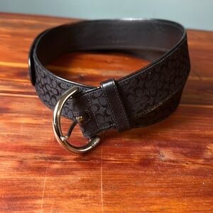 Coach belt